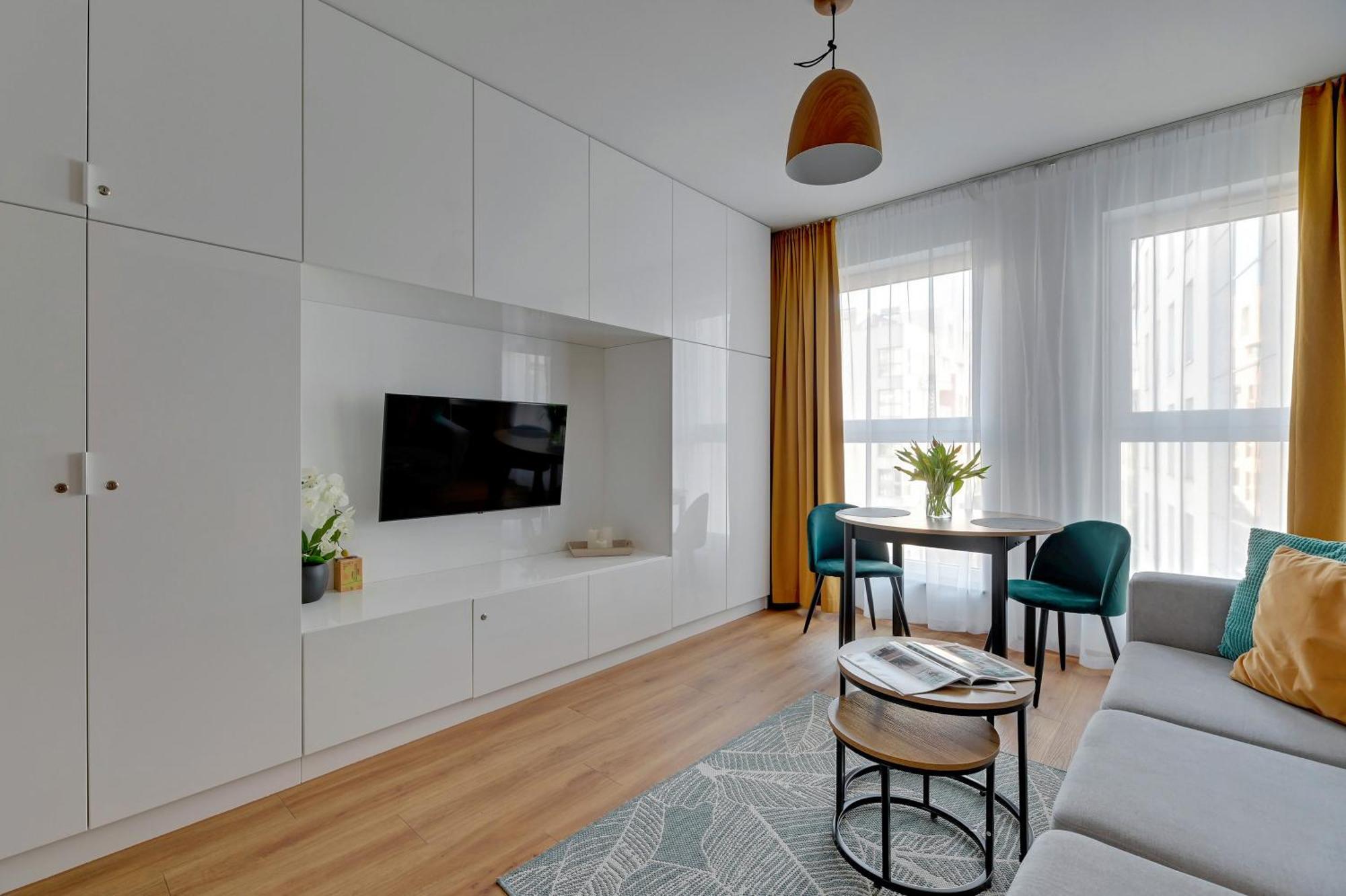 Angielska Grobla - City Center, Marina & Parking By Downtown Apartments Gdansk Oda fotoğraf
